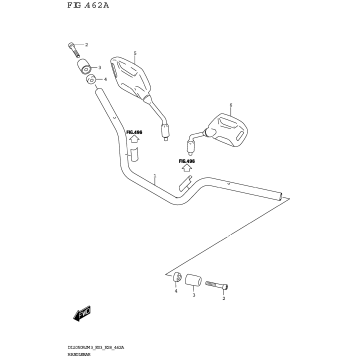 HANDLEBAR (DL1050RJ)
