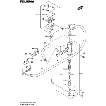 REAR MASTER CYLINDER