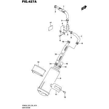 EVAP SYSTEM (VZ800L8 E33)
