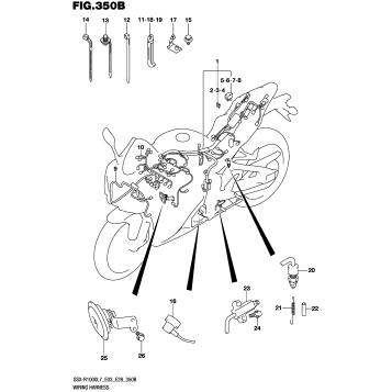 WIRING HARNESS (GSX-R1000L7 E28)