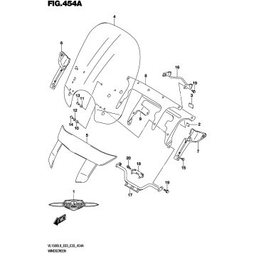 WINDSCREEN (VL1500TL9 E03)