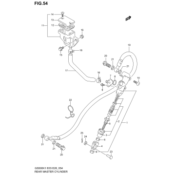 REAR MASTER CYLINDER