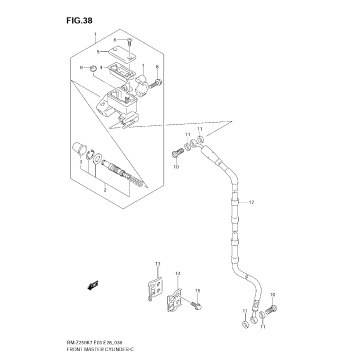 FRONT MASTER CYLINDER (MODEL K7)
