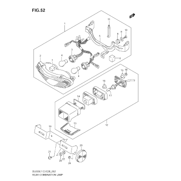 REAR COMBINATION LAMP