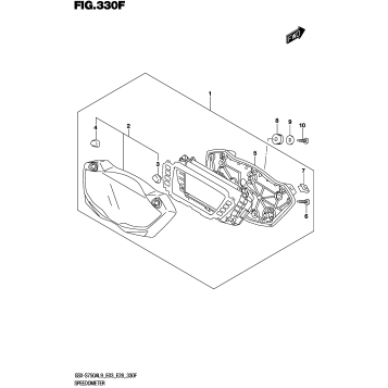 SPEEDOMETER (GSX-S750ZAL9 E28)