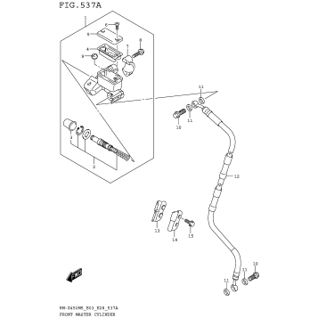 FRONT MASTER CYLINDER