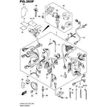 WIRING HARNESS (VL800TL6 E33)