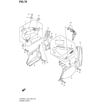 FRAME COVER (VL800BL4 E03)