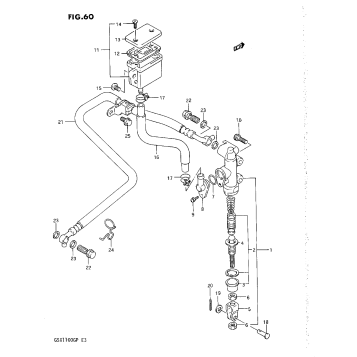 REAR MASTER CYLINDER