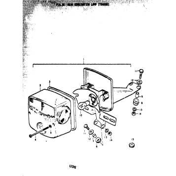 REAR COMBINATION LAMP (TS400B)