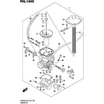 CARBURETOR (LS650BL9 E33)