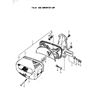 REAR COMBINATION LAMP