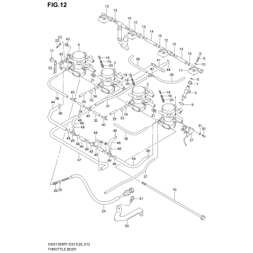 THROTTLE BODY (MODEL X/Y)
