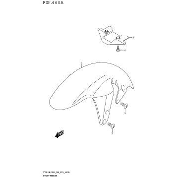 FRONT FENDER (VZR1800)