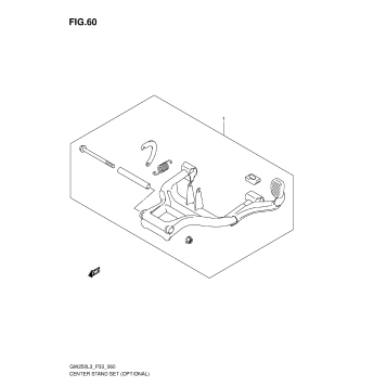 CENTER STAND SET (OPTIONAL)