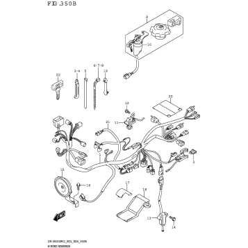 WIRING HARNESS (DR-Z400SM:(E03,E28))