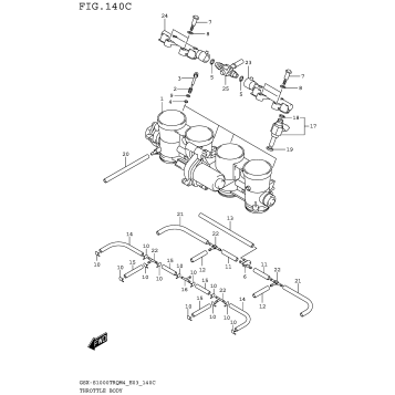 THROTTLE BODY (GSX-S1000TRQM4 E33)