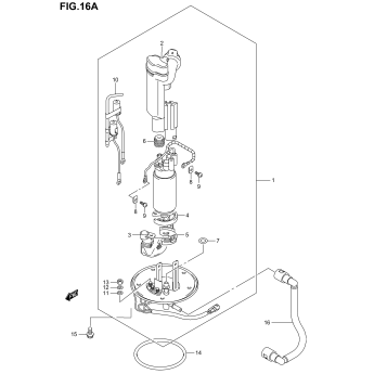 FUEL PUMP (MODEL K5)