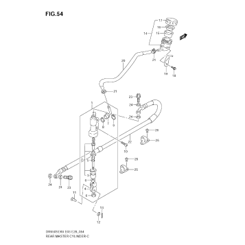 REAR MASTER CYLINDER