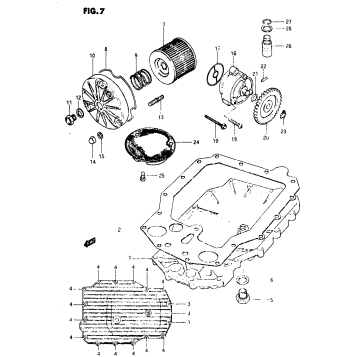 OIL PUMP - OIL FILTER