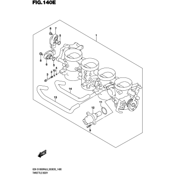 THROTTLE BODY (GSX-S1000FYAL9 E28)