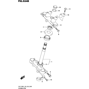 STEERING STEM (DR-Z125L:E03)
