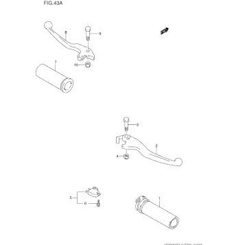 HANDLE LEVER (MODEL S/T/V)