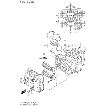 CYLINDER HEAD (FRONT)