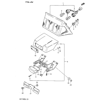 TAIL LAMP-LICENSE LAMP