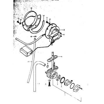 FUEL COCK - FUEL GAUGE