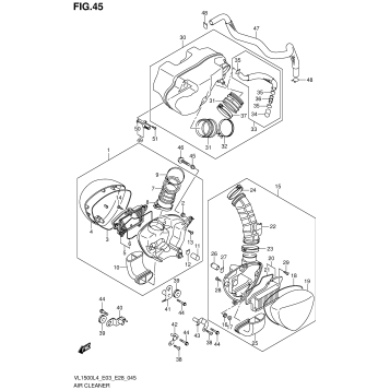 AIR CLEANER (VL1500BL4 E03)