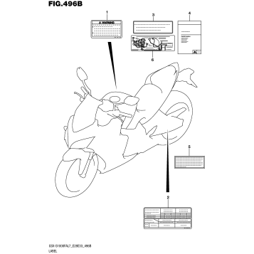 LABEL (GSX-S1000FAL7 E33)