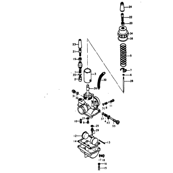 CARBURETOR (MARKED :33013)