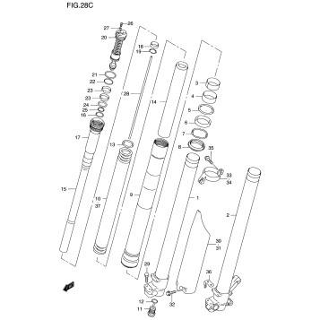 FRONT DAMPER (MODEL X)