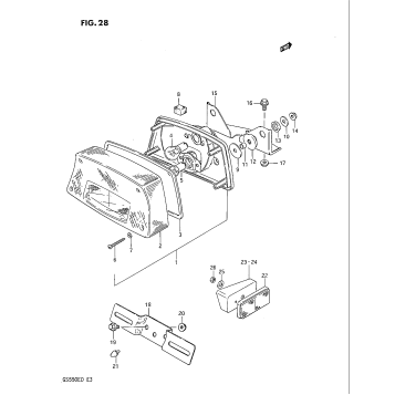 REAR COMBINATION LAMP