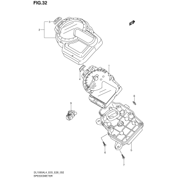 SPEEDOMETER (DL1000AL4 E33)