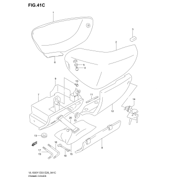 FRAME COVER (MODEL K4)