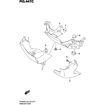 FRAME BODY COVER (VZR1800BZL9 E28)