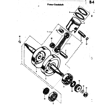 PISTON-CRANKSHAFT
