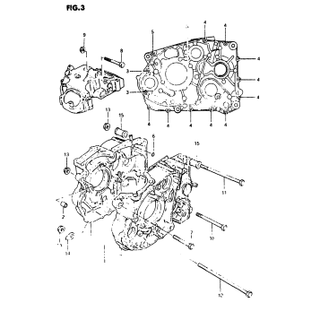 CRANKCASE (MODEL X)