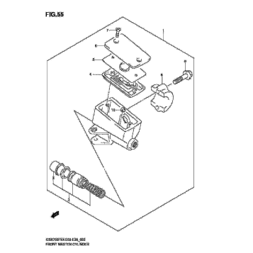 FRONT MASTER CYLINDER