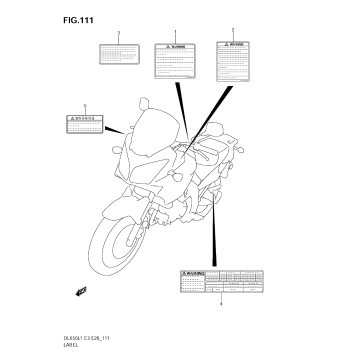 LABEL (DL650A L1 E3)
