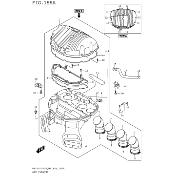 AIR CLEANER (GSX-S1000RQM4 E03)