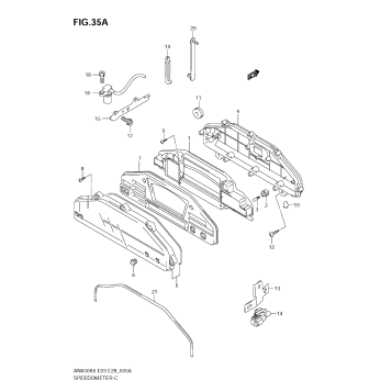 SPEEDOMETER (AN650AK7/AK8/AK9)