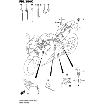 WIRING HARNESS (GSX-R1000RL7 E33)