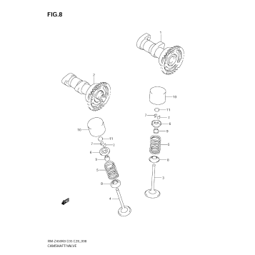 CAMSHAFT - VALVE