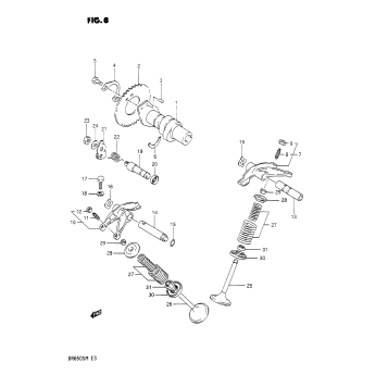 CAM SHAFT - VALVE