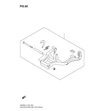 CENTER STAND SET (OPTIONAL)