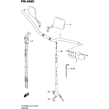 HANDLEBAR (DR-Z400SM)