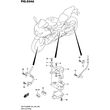 BODY ELECTRICAL (GSX-R1000A)